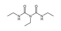 1,3,5-triethyl-biuret Structure