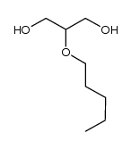 2-O-pentylglycerol monoether Structure