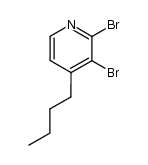 dibromo-2,3 butyl-4 pyridine Structure