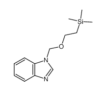 1-(2-Trimethylsilylethoxymethyl)-1H-benzoimidazole Structure