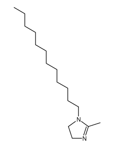 1-dodecyl-2-methyl-2-imidazoline Structure