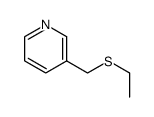 3-(ethylsulfanylmethyl)pyridine结构式