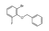 2-Benzyloxy-1-bromo-3-fluorobenzene structure