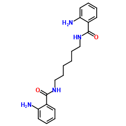 N,N'1,6- Hexanediylbis[2-Amino]-Benzamide Structure