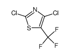 2,4-​Dichloro-​5-​(trifluoromethyl)​thiazole结构式