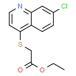 Ethyl [(7-chloroquinolin-4-yl)thio]acetate picture