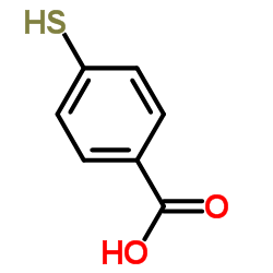 4-mercaptobenzoic acid Structure