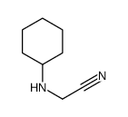 2-(cyclohexylamino)acetonitrile结构式