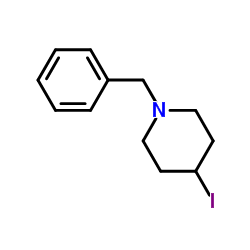 1-Benzyl-4-iodopiperidine Structure