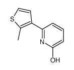 6-(2-methylthiophen-3-yl)-1H-pyridin-2-one结构式