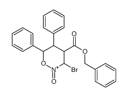 benzyl 3-bromo-2-oxo-5,6-diphenyloxazinan-2-ium-4-carboxylate Structure
