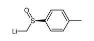 lithium (RS)-(+)-methyl p-tolyl sulfoxide结构式