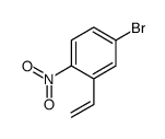 4-bromo-2-ethenyl-1-nitrobenzene Structure