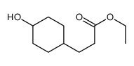 3-(4-HYDROXY-CYCLOHEXYL)-PROPIONIC ACID ETHYL ESTER structure