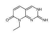 2-amino-8-ethylpyrido[2,3-d]pyrimidin-7-one Structure