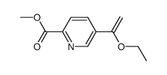 methyl 5-(1-ethoxyethenyl)pyridine-2-carboxylate结构式