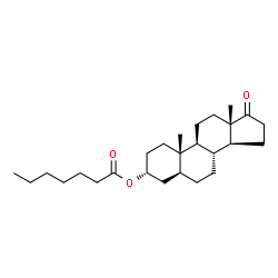 ANDROSTERONE HEPTANOATE(P) Structure