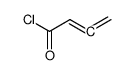 buta-2,3-dienoyl chloride Structure