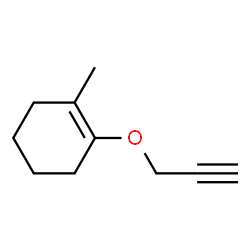 Cyclohexene, 1-methyl-2-(2-propynyloxy)- (9CI) Structure