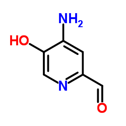 4-Amino-5-hydroxy-2-pyridinecarbaldehyde结构式