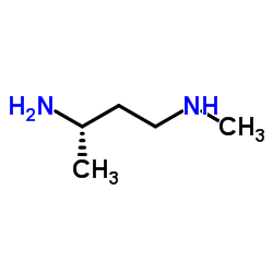 (3S)-N1-Methyl-1,3-butanediamine Structure
