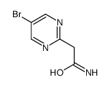 2-Pyrimidineacetamide, 5-bromo- (9CI) Structure