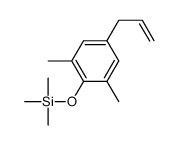 (2,6-dimethyl-4-prop-2-enylphenoxy)-trimethylsilane结构式