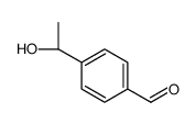 Benzaldehyde, 4-[(1R)-1-hydroxyethyl]- (9CI) structure