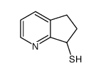 5H-Cyclopenta[b]pyridine-7-thiol,6,7-dihydro-(9CI) structure