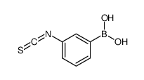 Boronic acid, (3-isothiocyanatophenyl)- (9CI) structure