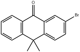 2-Bromo-10,10-dimethyl-10H-anthracen-9-one structure