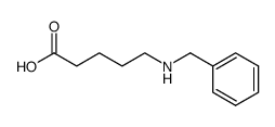 δ-Benzyl-amino-valeriansaeure结构式