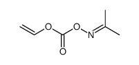 acetone O-<(vinyloxy)carbonyl>oxime Structure