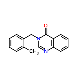 3-(2-Methylbenzyl)-4(3H)-quinazolinone结构式