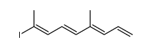 (3E,5E,7E)-8-iodo-4-methylnona-1,3,5,7-tetraene结构式