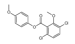 dicamba 4-methoxyphenol ester Structure