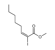 methyl (E)-2-iodo-2-octenoate Structure