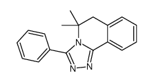 5,5-dimethyl-3-phenyl-6H-[1,2,4]triazolo[3,4-a]isoquinoline Structure