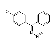 1-(4-methoxyphenyl)phthalazine结构式