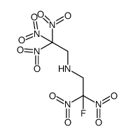 (2-fluoro-2,2-dinitroethyl)-2,2,2-trinitroethylamine结构式