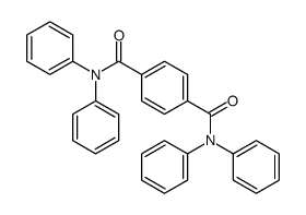 1-N,1-N,4-N,4-N-tetraphenylbenzene-1,4-dicarboxamide Structure