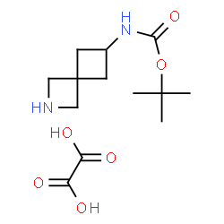 N-{2-氮杂螺[3.3]庚-6-基}氨基甲酸半草酸叔丁酯图片