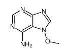 7-methoxypurin-6-amine Structure