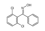 (E)-2,6-dichlorobenzophenone oxime结构式