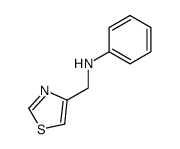 Phenyl-thiazol-4-ylmethyl-amine结构式