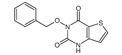 3-(phenylmethoxy)thieno(3,2-d)pyrimidine-2,4(1H,3H)-dione Structure