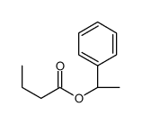 [(1S)-1-phenylethyl] butanoate Structure