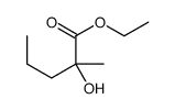 ethyl 2-hydroxy-2-methylpentanoate Structure