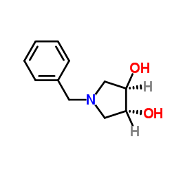 (3R,4R)-(-)-1-苄基-3,4-吡咯烷二醇图片