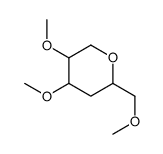 2H-Pyran, tetrahydro-4,5-dimethoxy-2-(methoxymethyl)- Structure